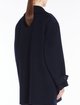 Темно-синє пальто MAX MARA : фото 2 - Invogue