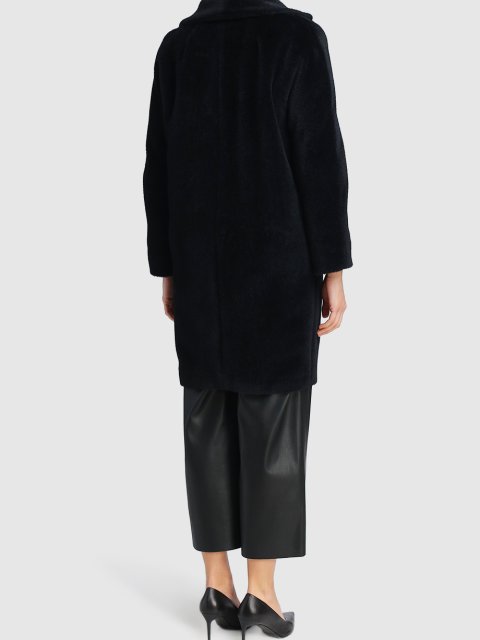 Черное пальто MAX MARA: фото 2 - Invogue