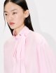 Рожева сорочка Kenzo з суміші віскози та шовку: фото 4 - Invogue