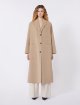 Темно-бежеве пальто WEEKEND MAX MARA з суміші вовни: фото 3 - Invogue
