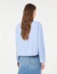 Блакитна сорочка WEEKEND MAX MARA з органічної бавовни: фото 3 - Invogue
