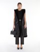 Чорний жилет Max Mara довгий: фото 5 - Invogue