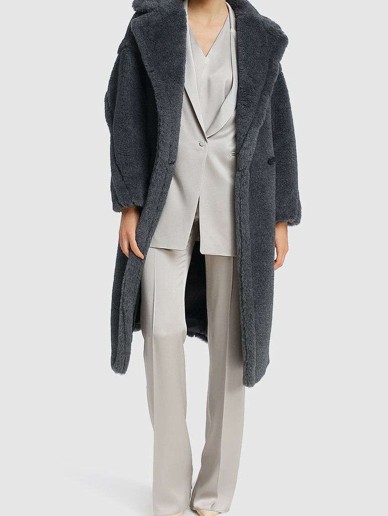 Серебристый пиджак MAX MARA: фото 1 - Invogue