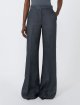 Cерые брюки Max Mara из льна: фото 2 - Invogue