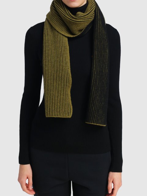 Зелёный шарф KENZO: фото 1 - Invogue