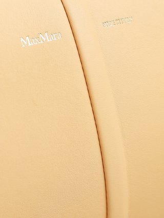 Розовый клатч MAX MARA: фото 5 - Invogue