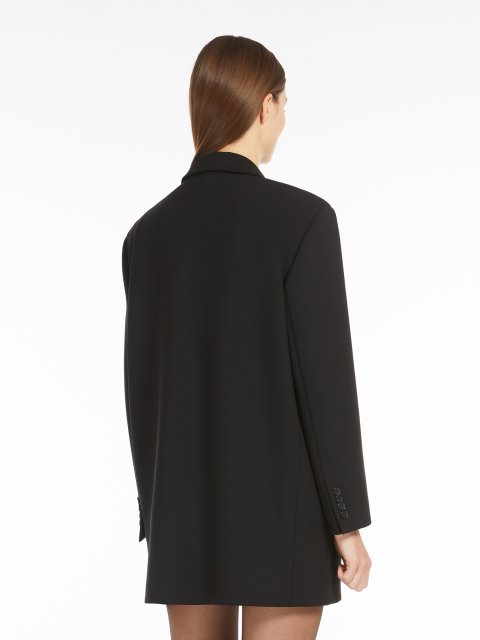 Чорний жакет Max Mara прямого силуету: фото 2 - Invogue