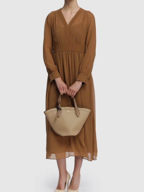 Коричнева сукня MAX MARA : фото 1 - Invogue