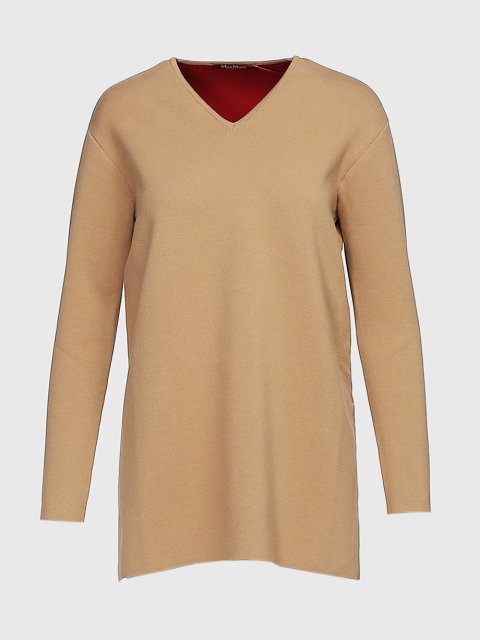 Бежевий светр MAX MARA : фото - Invogue