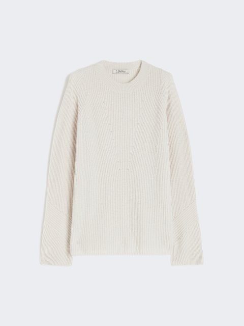 Білий светр MAX MARA з вовни: фото - Invogue