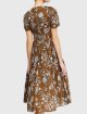 Коричневое платье MAX MARA: фото 2 - Invogue