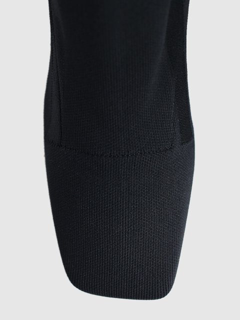 Чёрные ботильйоны SPORTMAX: фото 4 - Invogue