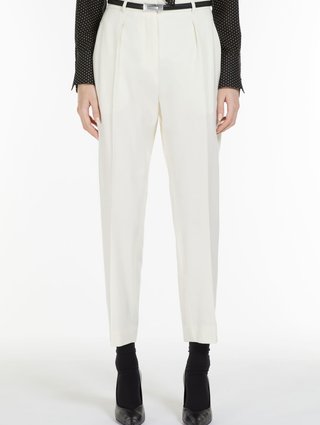 Кремові брюки MAX MARA : фото 1 - Invogue