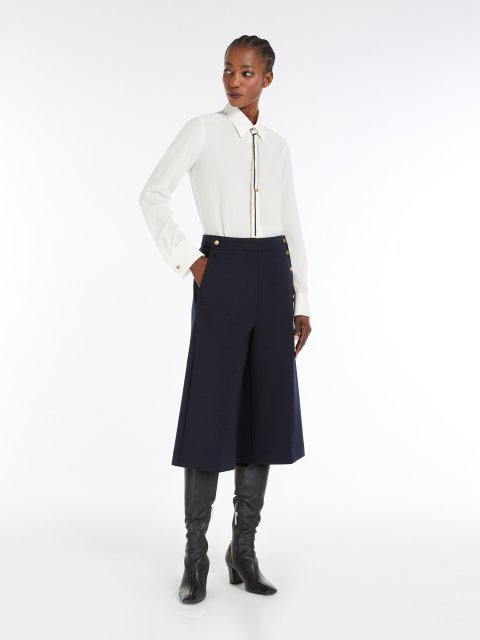 Біла сорочка Max Mara шовкова: фото 1 - Invogue