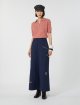 Темно-сині брюки WEEKEND MAX MARA з бавовни: фото 1 - Invogue