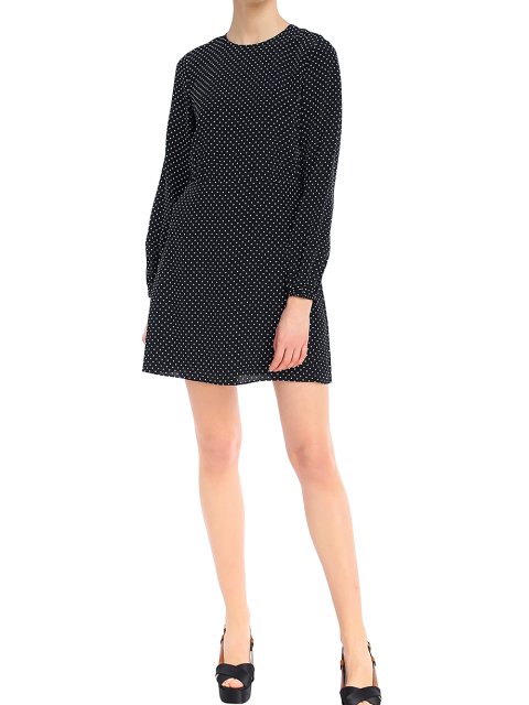 Чёрное платье THEORY: фото 1 - Invogue