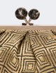 Жовта сумка Pasticcino Weekend Max Mara з льону та шовку: фото 4 - Invogue