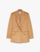Темно-бежевий жакет MAX MARA з вовни: фото - Invogue