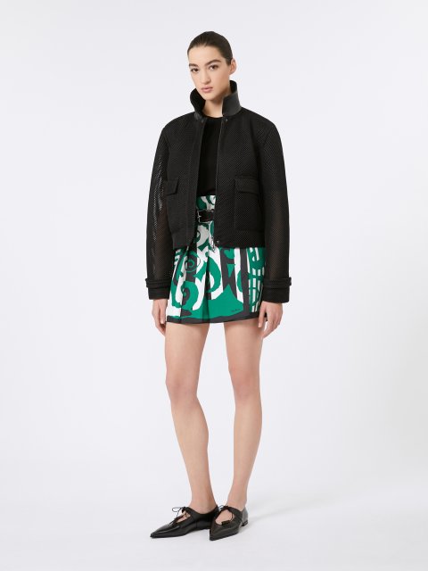 Чорна куртка MAX MARA вільного крою: фото 1 - Invogue