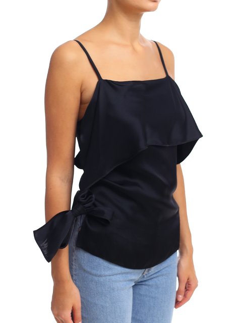 Чорний топ HELMUT LANG : фото 7 - Invogue