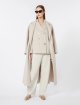 Бежеве пальто MAX MARA з чистої вовни: фото 1 - Invogue