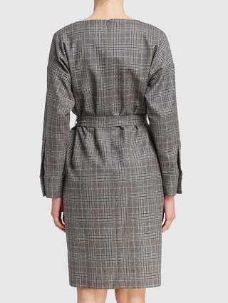 Коричневое платье WEEKEND MAX MARA: фото 4 - Invogue