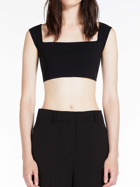 Чорний топ SPORTMAX : фото 1 - Invogue