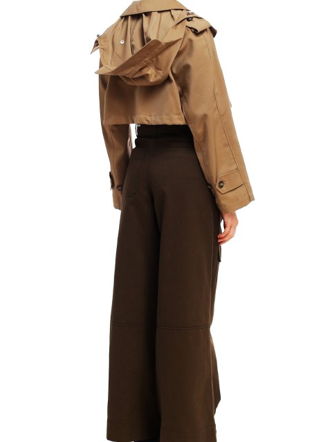 Коричневые брюки WEEKEND MAX MARA: фото 2 - Invogue