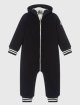 Синий комбинезон MONCLER ENFANT: фото - Invogue