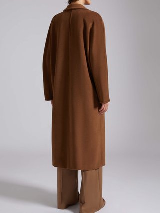 Коричневе пальто MAX MARA : фото 2 - Invogue