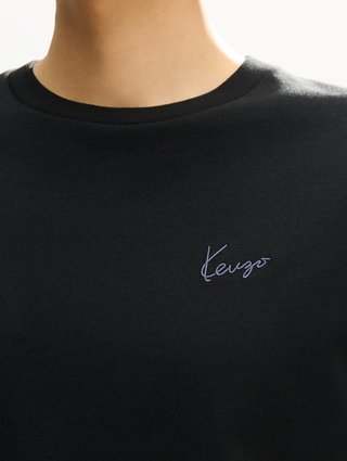 Черная футболка Kenzo из хлопка: фото 5 - Invogue