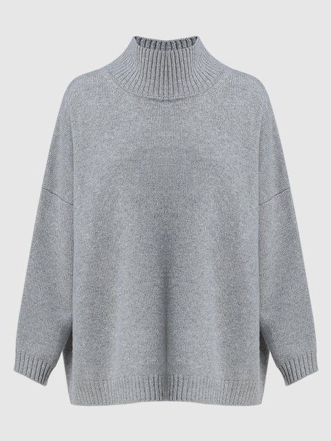 Серый свитер WEEKEND MAX MARA: фото - Invogue