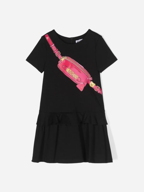 Чорна сукня MOSCHINO KIDS : фото - Invogue