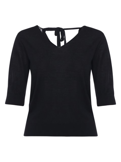 Чёрный свитер DOROTHEE SCHUMACHER: фото - Invogue