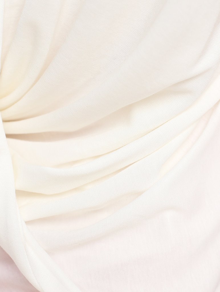 Белый свитер HELMUT LANG: фото 5 - Invogue