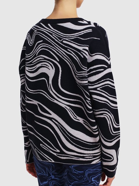 Синій светр MARC CAIN : фото 3 - Invogue