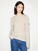 Белая футболка Max&Co из лиоцелла и шерсти: фото 2 - Invogue