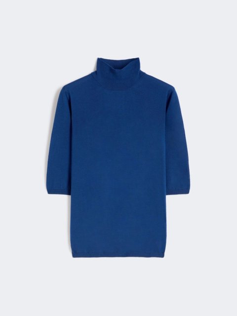 Синий свитер MAX MARA из чистой шерсти: фото - Invogue