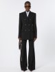 Чорні брюки SPORTMAX з чистої вовни: фото 1 - Invogue