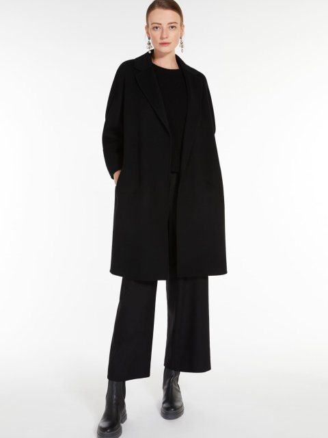 Чорне пальто MAX MARA : фото 4 - Invogue