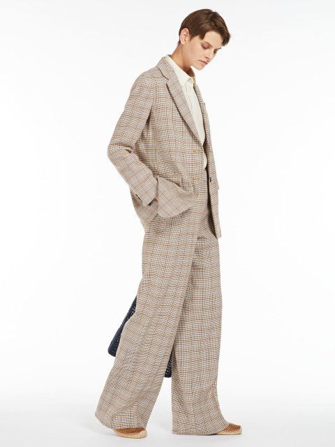 Терракотовые брюки WEEKEND MAX MARA : фото 3 - Invogue