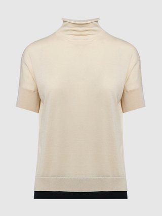 Молочный свитер MAX MARA: фото - Invogue