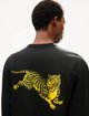 Чёрная футболка Kenzo из хлопка: фото 5 - Invogue