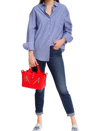 Синя сорочка WEEKEND MAX MARA : фото 3 - Invogue