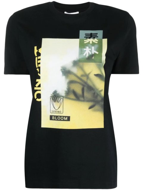 Чорна футболка KENZO : фото - Invogue