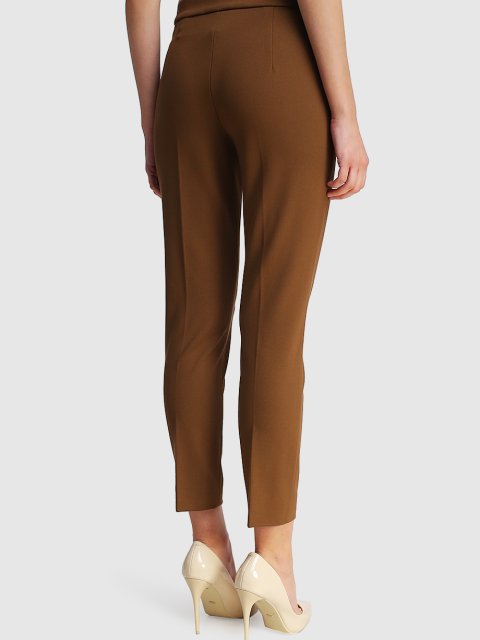 Коричневые брюки MAX MARA: фото 3 - Invogue
