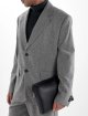 Чорна сумка ZEGNA з гладкої шкіри: фото 1 - Invogue