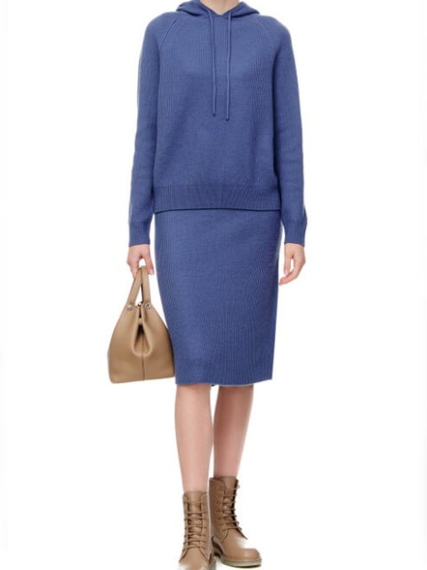 Синя спідниця MAX MARA : фото 3 - Invogue