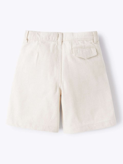 Бежевые шорты IL GUFO: фото 1 - Invogue