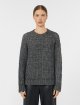 Темно-сірий светр MAX MARA з суміші бавовни, альпаки і вовни: фото 2 - Invogue